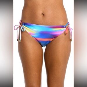 La Blanca Women's Side Tie Hipster Bikini Bottom NWOT size 12